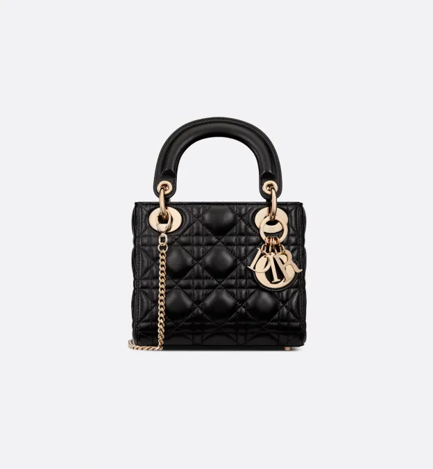 LADY DIOR ミニバッグ カナージュ☆M0505ONGE