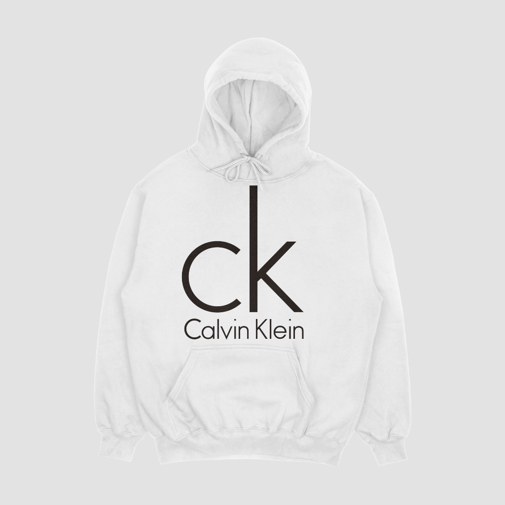 Calvin Klein 春秋カジュアルファッションシンプルアルファベットコットン連帽パーカー