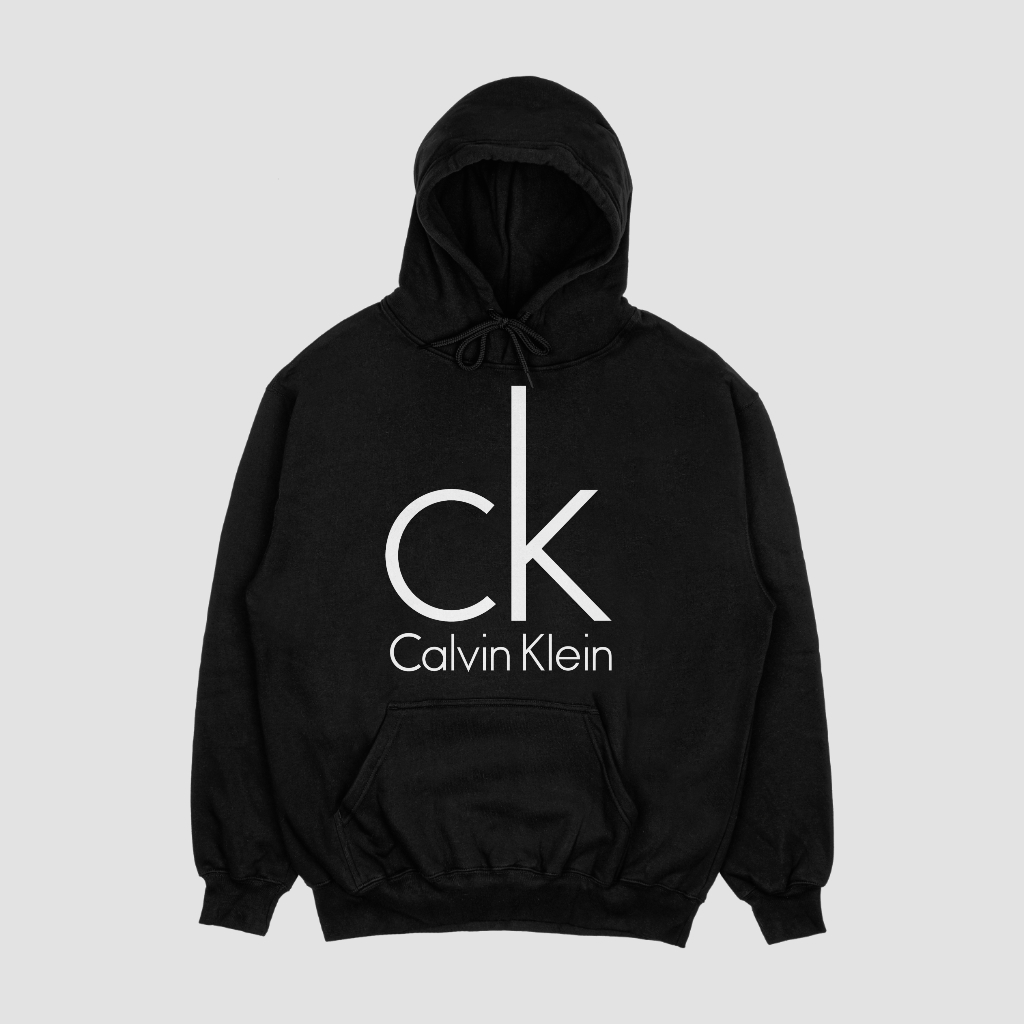 Calvin Klein 春秋カジュアルファッションシンプルアルファベットコットン連帽パーカー
