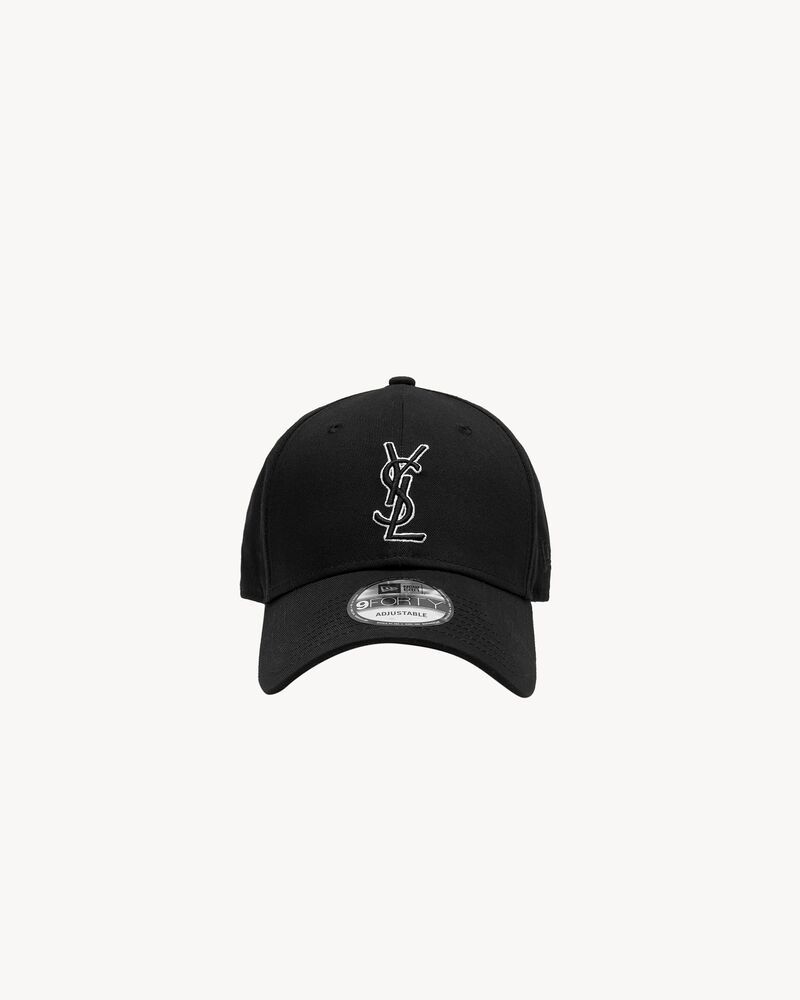 SAINT LAURENT PARISxNEW ERA キャップ帽子 モノグラム ニューエラ キャップYSL 男女兼用