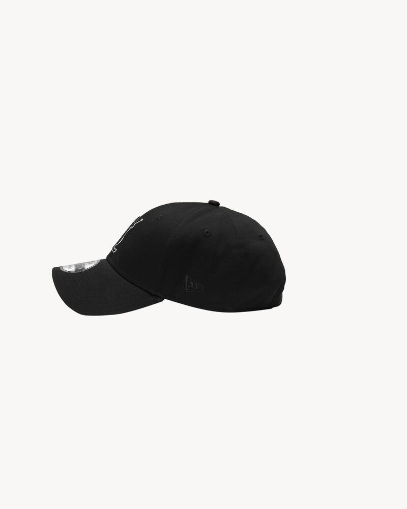 SAINT LAURENT PARISxNEW ERA キャップ帽子 モノグラム  ニューエラ キャップYSL  男女兼用