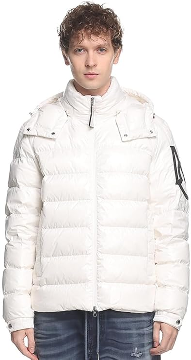 ★MONCLER モンクレール ダウンジャケット メンズ MONCLER ダウン ショートダウン ロゴ SAULX ブランド アウター ジャケット ブルゾン MCSAULX3