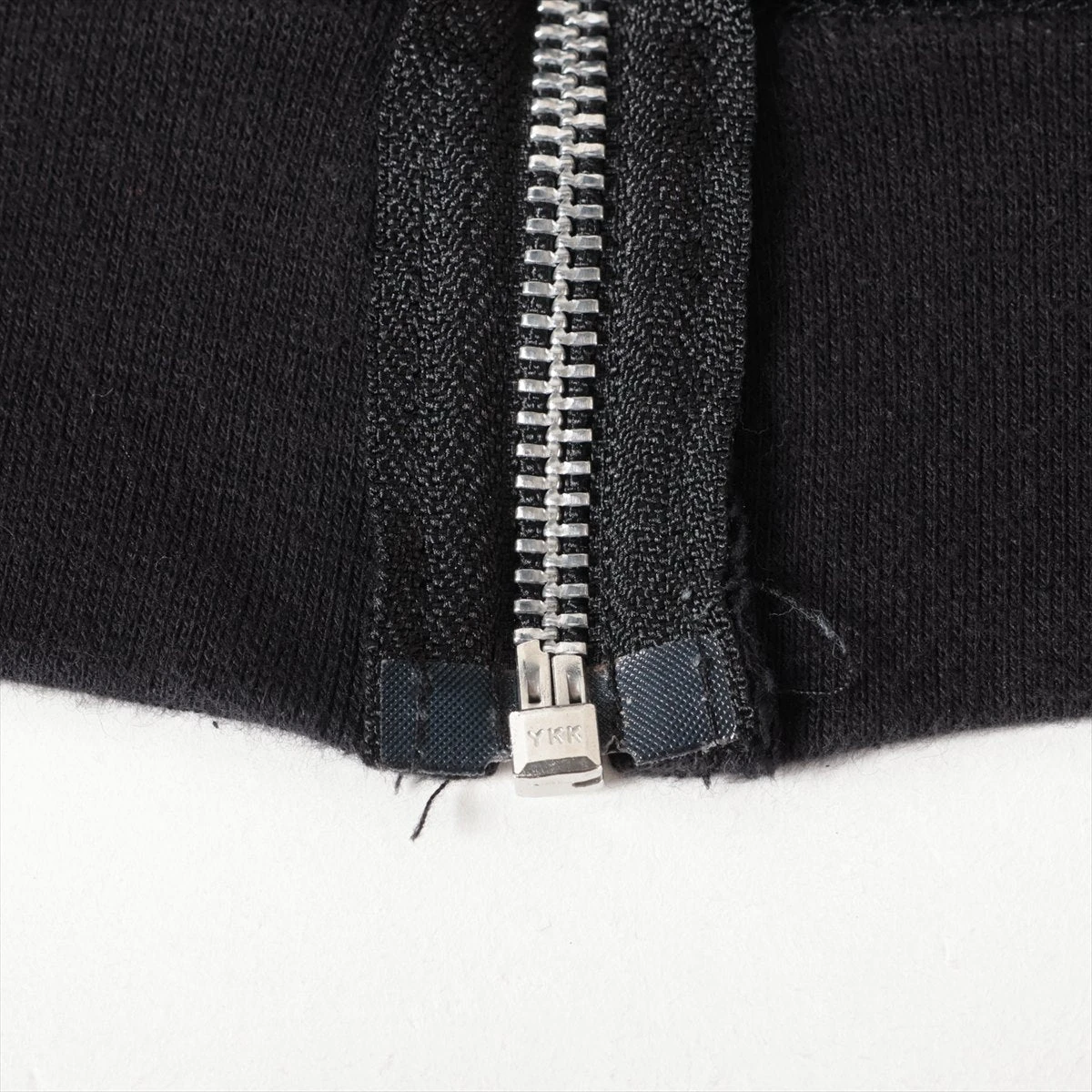 クロムハーツ パーカー コットン ブラック×グリーン カモフラ ホースシュー