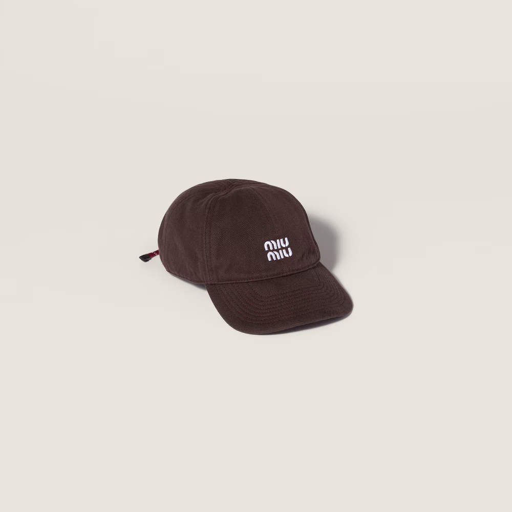 デニム ベースボールキャップ