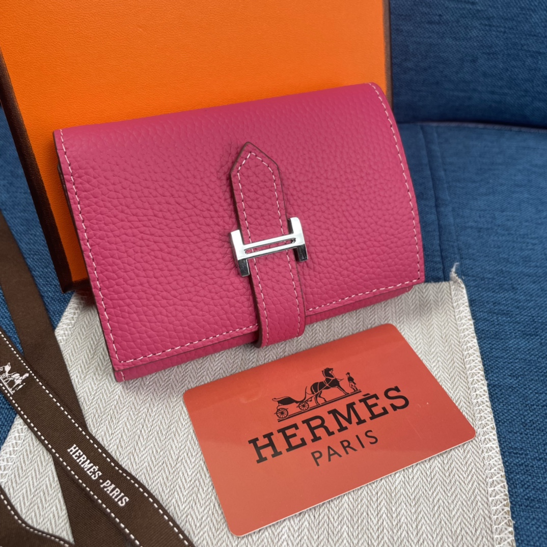 HERMES エルメス ベアン カードケース ブラック-JAPAN DUTY FREE