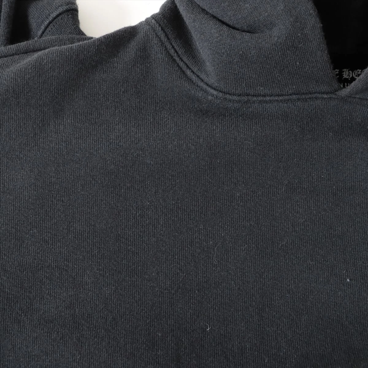 クロムハーツ マッティボーイ パーカー コットン ブラック 星条旗プリント