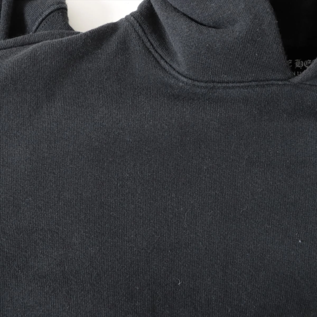 クロムハーツ マッティボーイ パーカー コットン ブラック 星条旗プリント