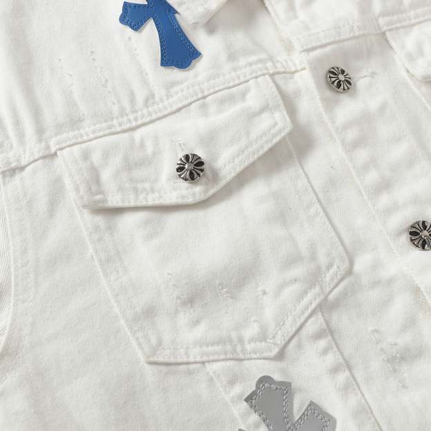 【Chrome Hearts】クロムハーツ 新作デニムジャケット Tシャツ