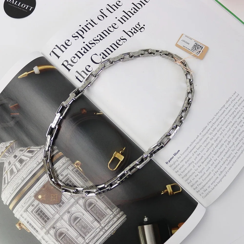 【国内発送/直営店】ネックレス BTS 防弾少年団 のジョングク着用 ♪ 完売必至 ★コリエ チェーン モノグラム