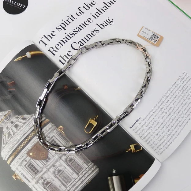 【国内発送/直営店】ネックレス BTS 防弾少年団 のジョングク着用 ♪ 完売必至 ★コリエ チェーン モノグラム