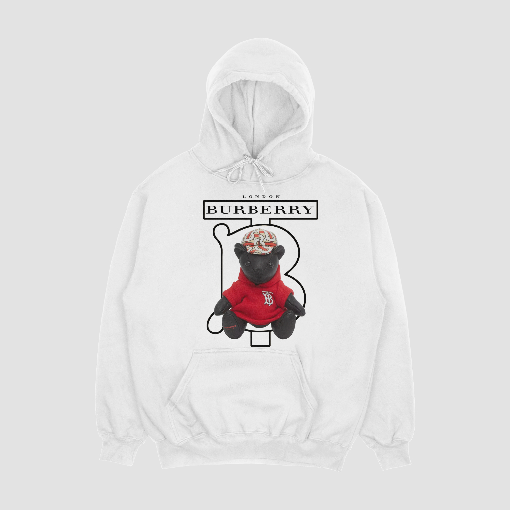 Burberry くまちゃんキャラクタープリントパーカー