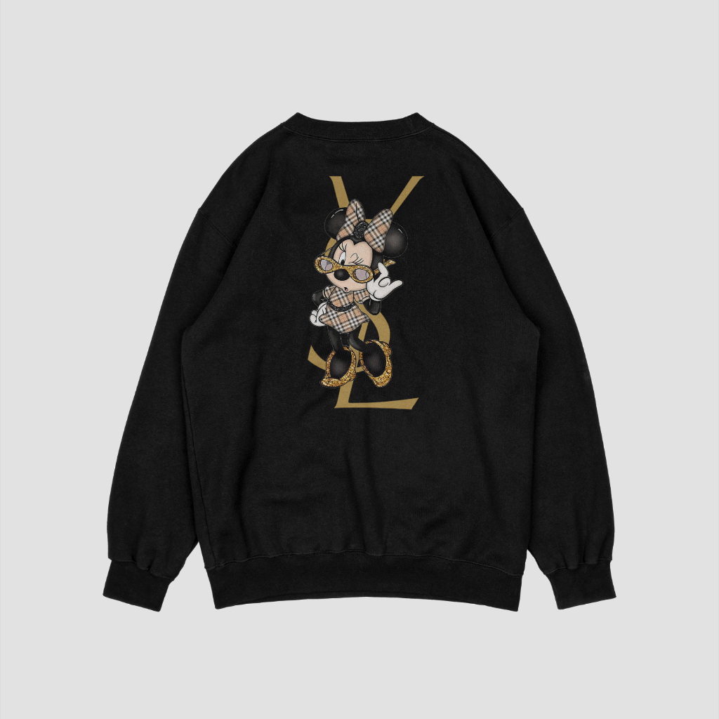 LOUIS VUITTON キャラクターアルファベットロゴプリントスウェット クル