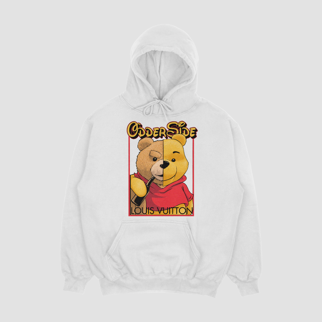 LOUIS VUITTON キャラクターアルファベットロゴプリントパーカー