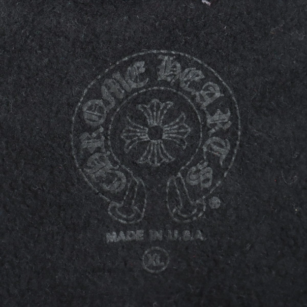 クロムハーツ CHプラス パーカー コットン ブラック