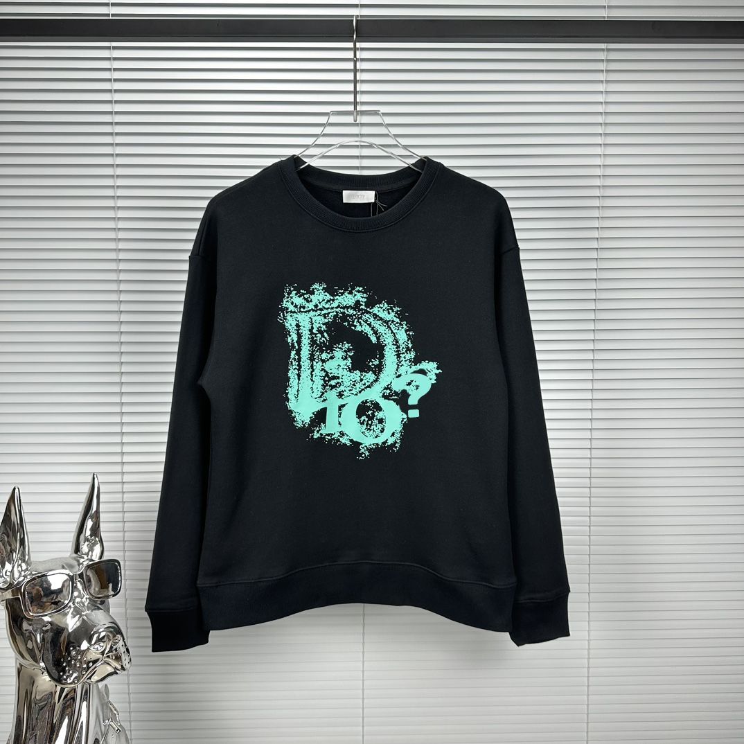 DIOR 2023新作パーカー ルームウェア  ディオール ロゴブランド トップス  男女兼用