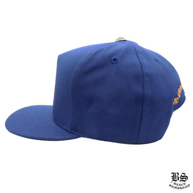 クロムハーツ ベースボールキャップ 5パネル CH ブルー-JAPAN DUTY FREE
