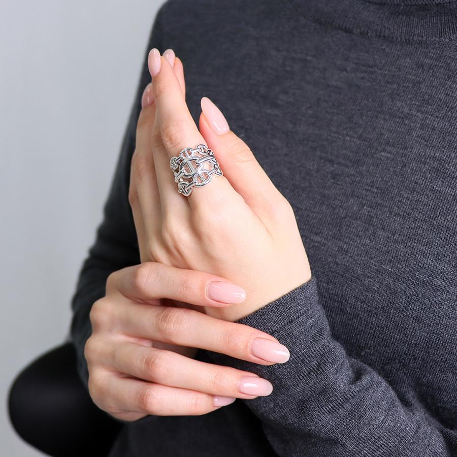 【並行輸入品】 エルメス HERMES リング 指輪 シェーヌ・ダンクル H109506B アンシェネ GM SILVER | HERMES | 05