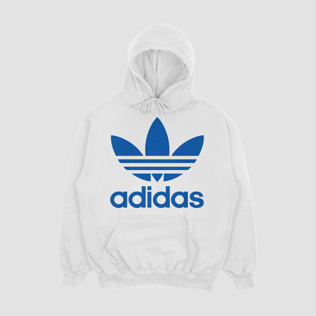 ADIDAS スポーツカジュアルゆったりハットパーカープルオーバー
