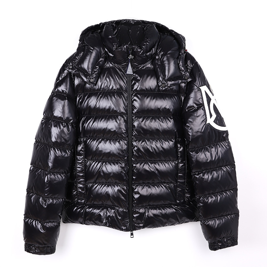 ★MONCLER モンクレール ダウンジャケット メンズ MONCLER ダウン ショートダウン ロゴ SAULX ブランド アウター ジャケット ブルゾン MCSAULX3