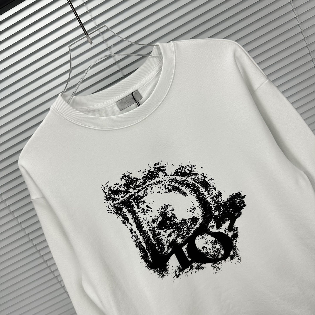 DIOR 2023新作パーカー ルームウェア  ディオール ロゴブランド トップス  男女兼用