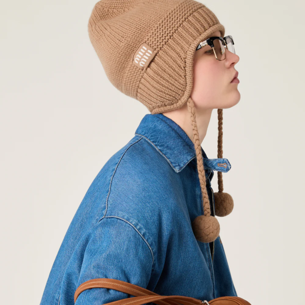 ウールxカシミア ハット