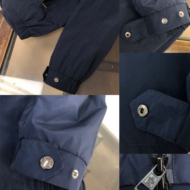 MONCLER春と秋の新作フード付きウインドブレーカージャケット