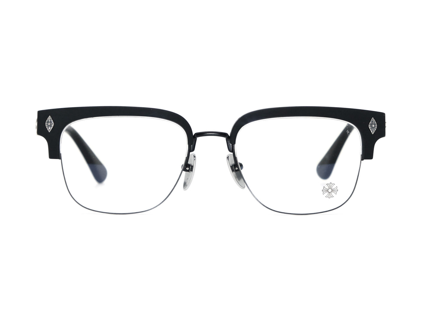 クロムハーツ メガネ度なし CHROME HEARTS  メンズ レディース 紫外線 UVカット ラッピング無料