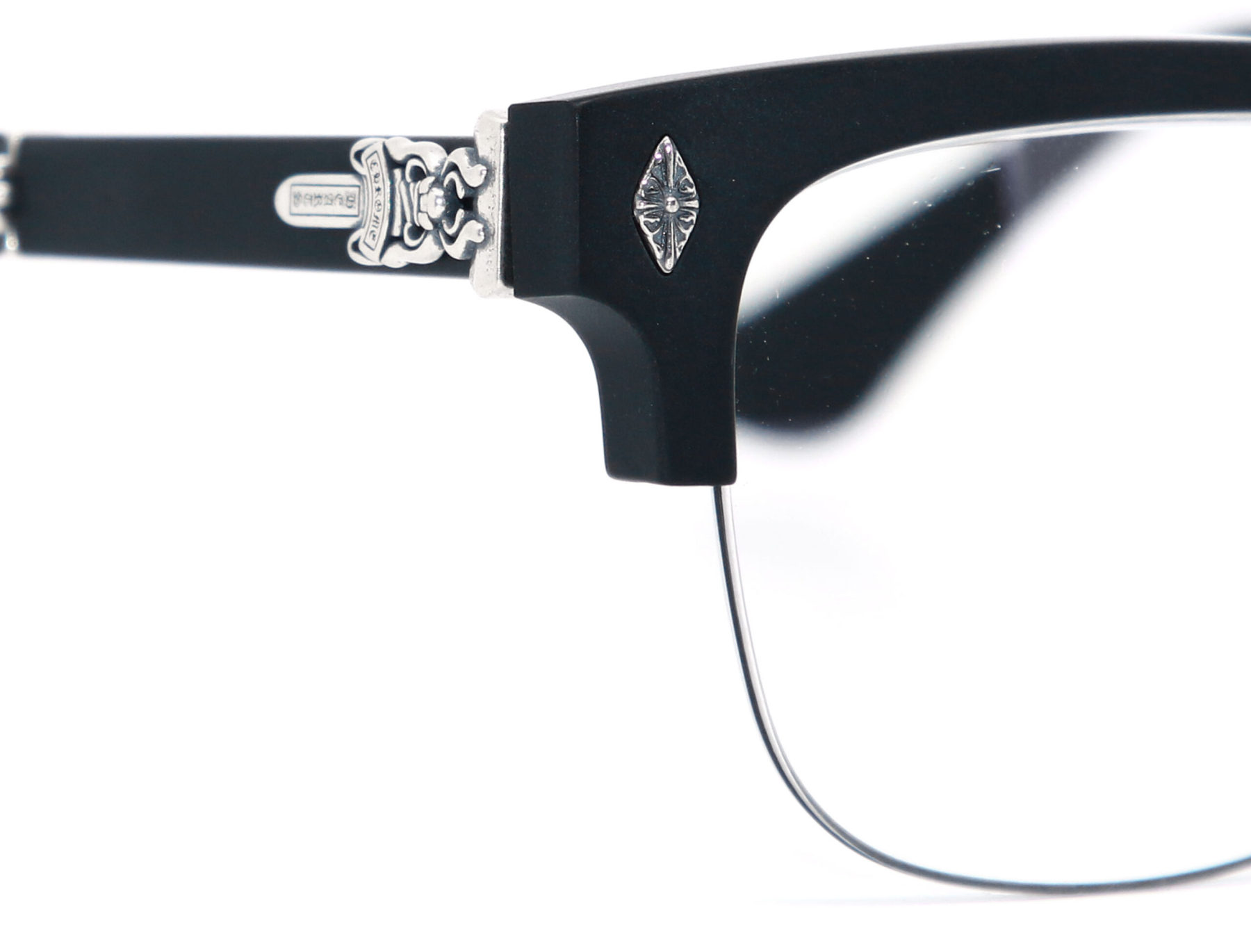 クロムハーツ メガネ度なし CHROME HEARTS  メンズ レディース 紫外線 UVカット ラッピング無料