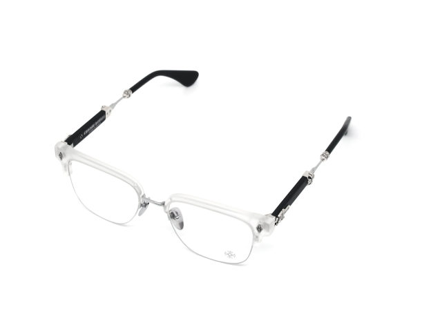 クロムハーツ メガネ度なし 伊達メガネ 眼鏡 メガネフレーム CHROME HEARTS レギュラーフィットウェリントン型 ユニセックス メンズ レディース 紫外線 UVカット ラッピング無料