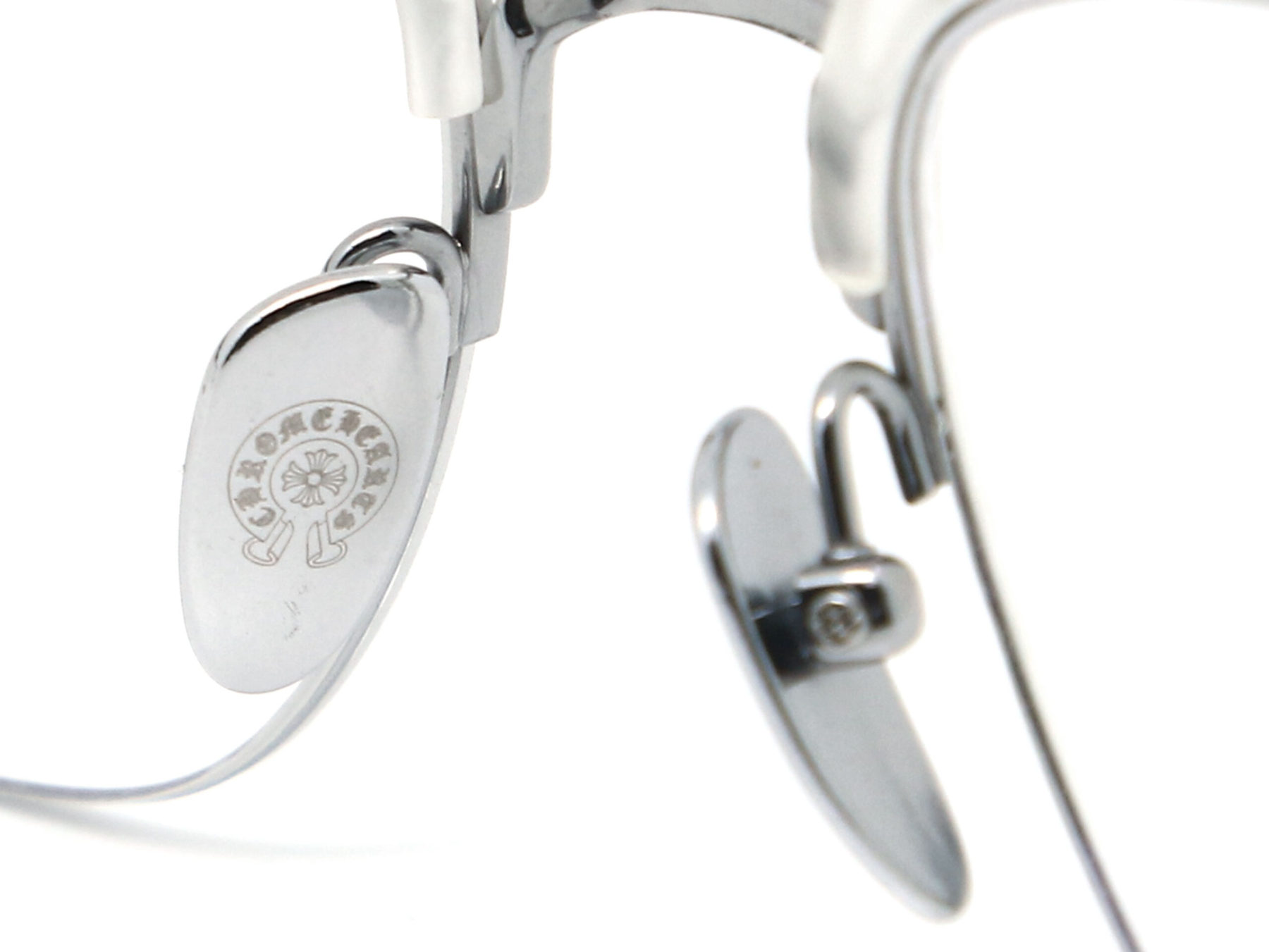 クロムハーツ メガネ度なし 伊達メガネ 眼鏡 メガネフレーム CHROME HEARTS レギュラーフィットウェリントン型 ユニセックス メンズ レディース 紫外線 UVカット ラッピング無料