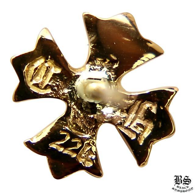 クロムハーツ CHプラススタッドピアス 22K