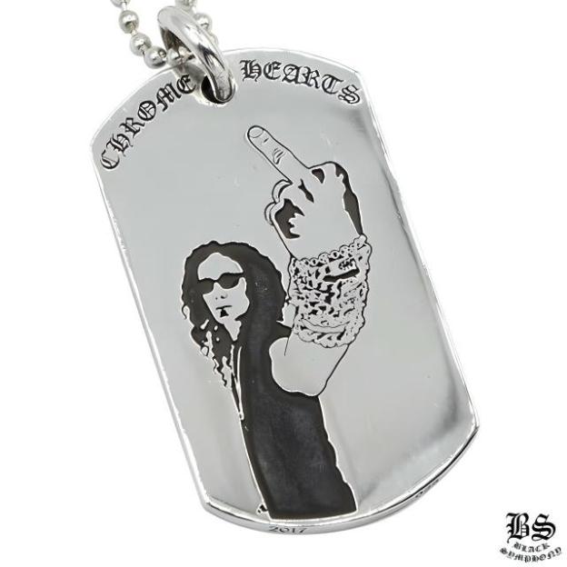 クロムハーツ アメリカンフラッグRSFUドッグタグ