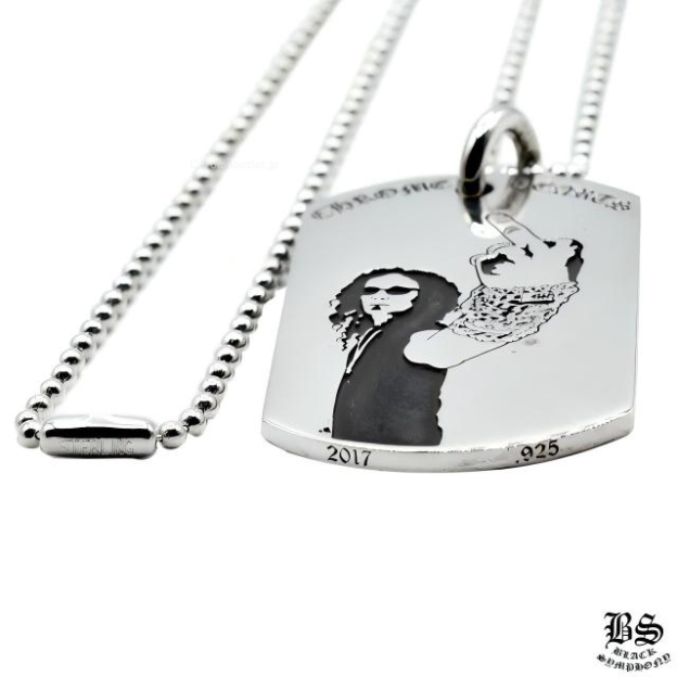 クロムハーツ アメリカンフラッグRSFUドッグタグ