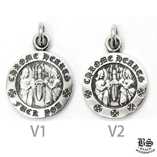 クロムハーツ ダガーチャーム#5＆エンジェルメダルチャーム＆ロールチェーン20インチセット