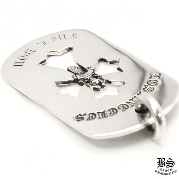 クロムハーツ CHクロスダガードッグタグ FUCKYOU ロサンゼルス限定