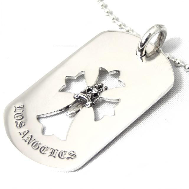 CHROME HEARTS クロムハーツ CHクロス ダガードッグタグ ロサンゼルス