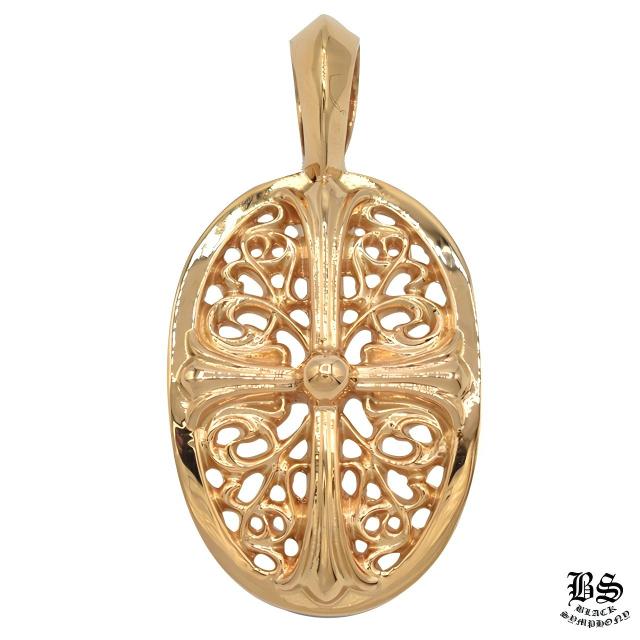 クロムハーツ クラシック オーバルペンダント22K