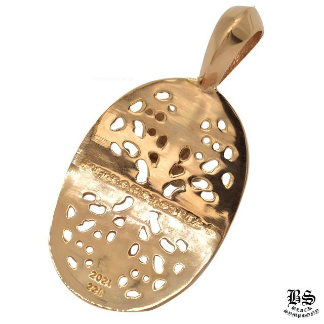 クロムハーツ クラシック オーバルペンダント22K