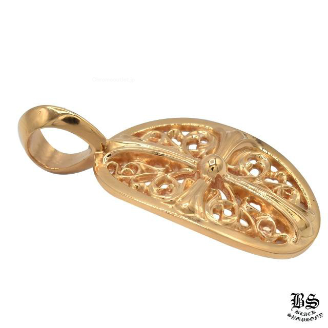 クロムハーツ クラシック オーバルペンダント22K