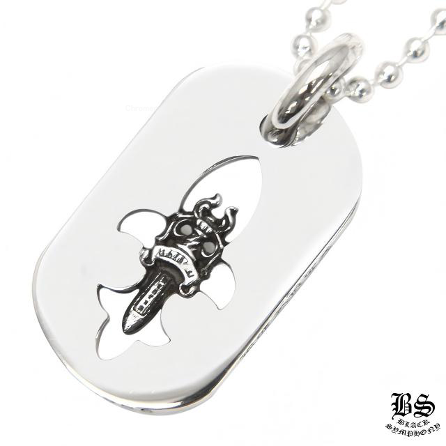 クロムハーツ フレアニーダガードッグタグ(スモール)