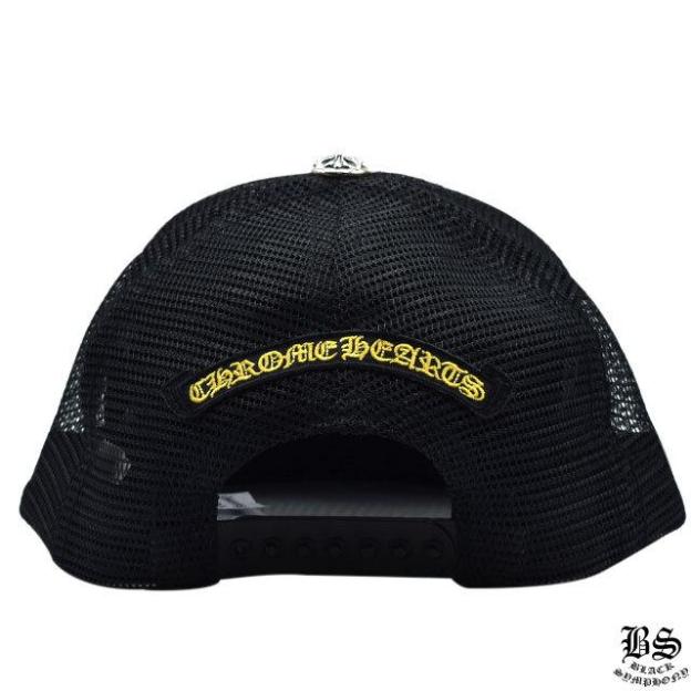 クロムハーツ ファブリックフロント トラッカーキャップ カモフラ ツイル ハリウッド CHプラス