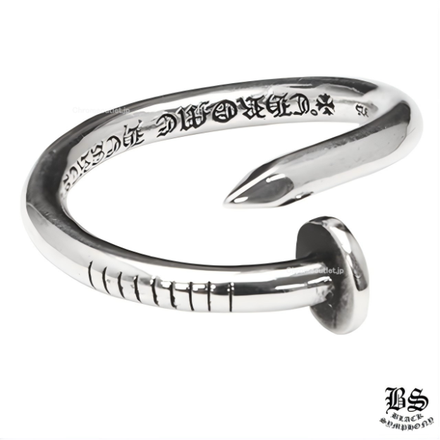 クロムハーツ ネイルリング CHプラス フラット