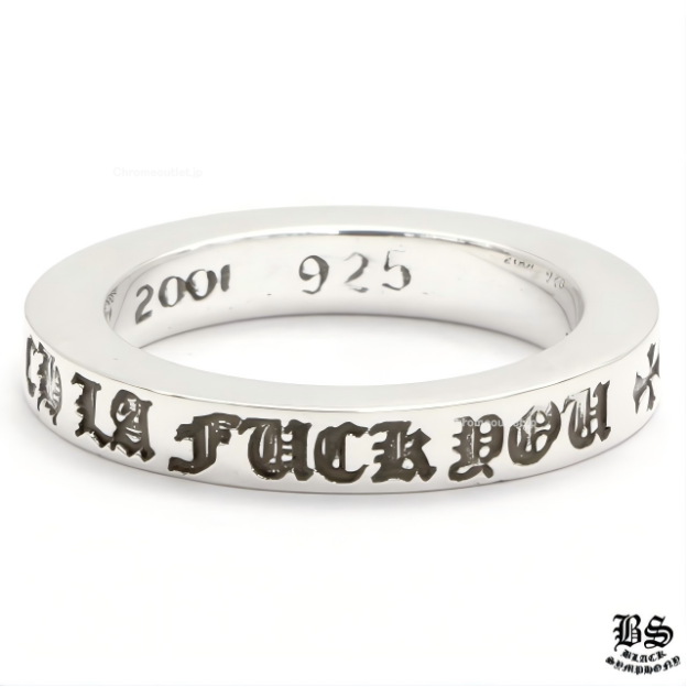 クロムハーツ スペーサーリング FUCK YOU 3mm ロサンゼルス限定