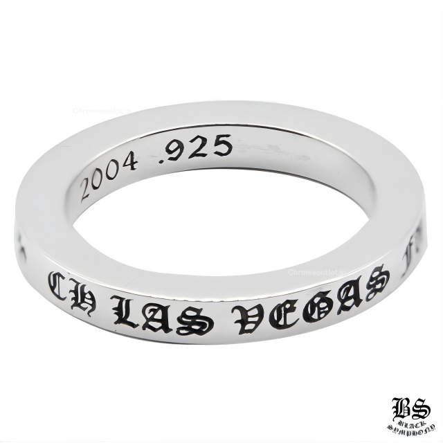 クロムハーツ スペーサーリング FUCK YOU 3mm ラスベガス限定