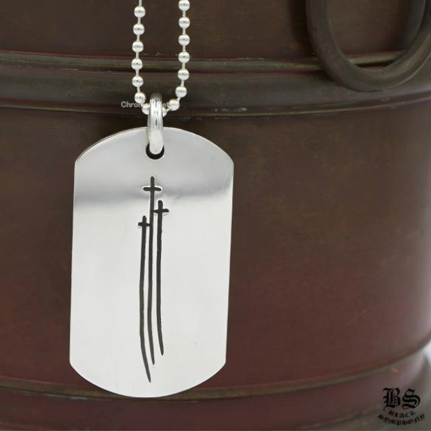 CHROME HEARTS クロムハーツ RS3 cross ドッグタグ ドッグタグ｜925