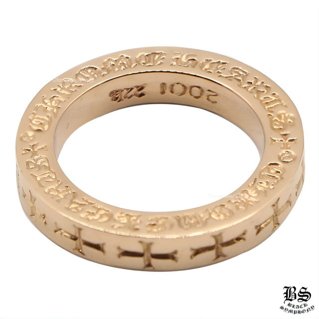 クロムハーツ スペーサーリング FUCK YOU 3mm 22K