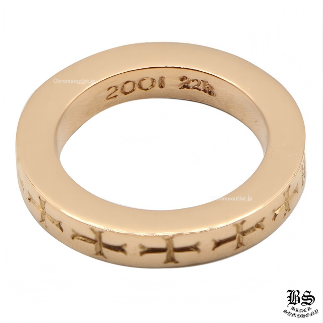 クロムハーツ スペーサーリング FUCK YOU 3mm 22K