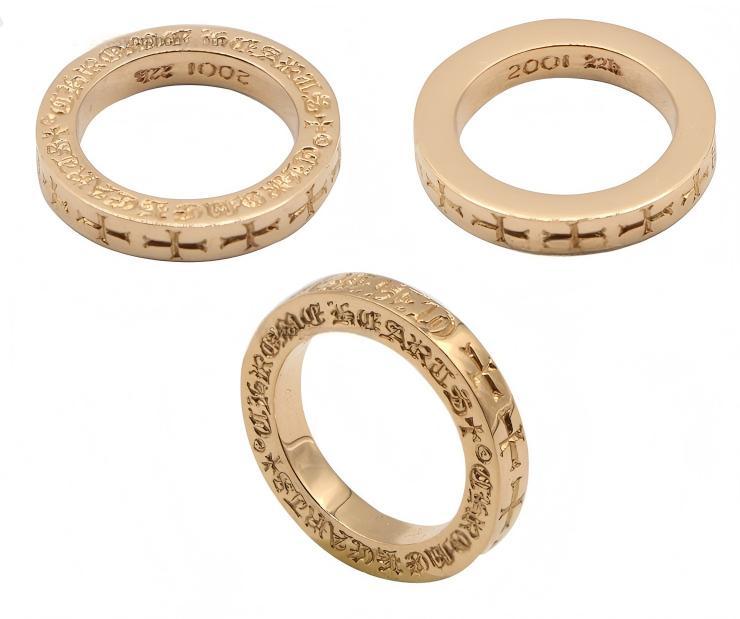 クロムハーツ スペーサーリング FUCK YOU 3mm 22K