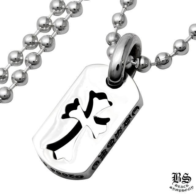 CHROME HEARTS クロムハーツ カットアウトクロスドッグタグ(タイニー