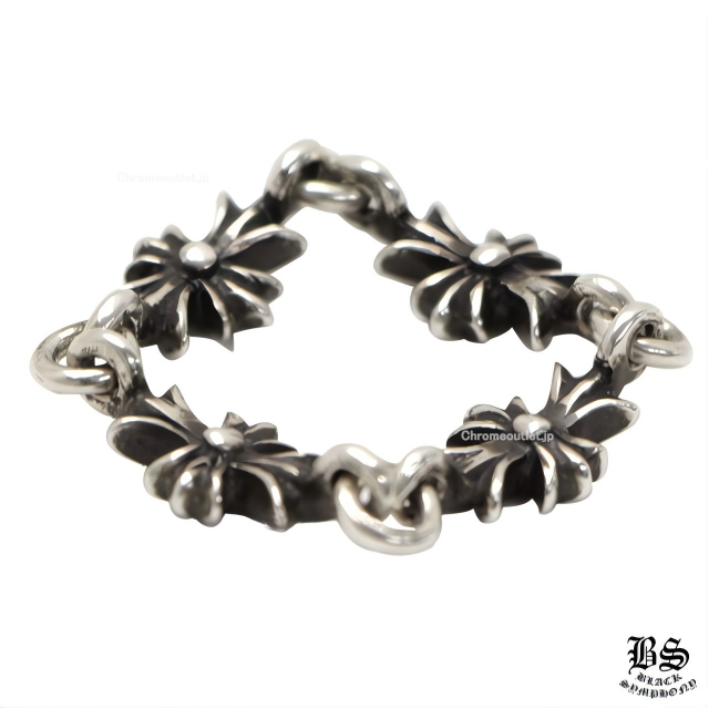 クロムハーツ タイニーE CHプラスリングwithピンクサファイア